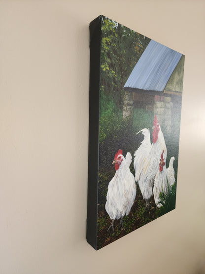 Three's Company | Original Artwork | Landscape Painting | 18"x12" | Oil On Canvas