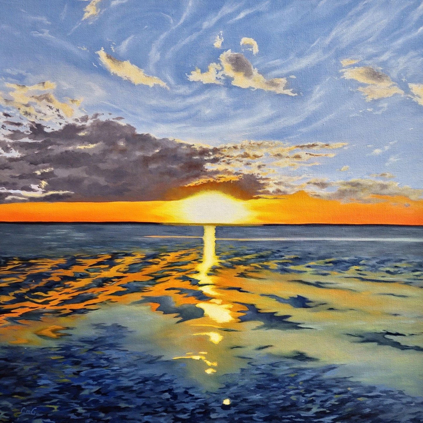 Original Art Square Greeting Cards (Blank) 5.25"x5.25" full image