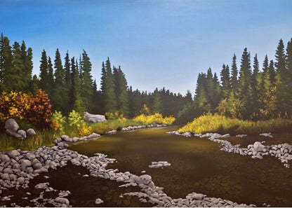 Original Art Greeting Cards (Blank) 5"x7" card -full image cover