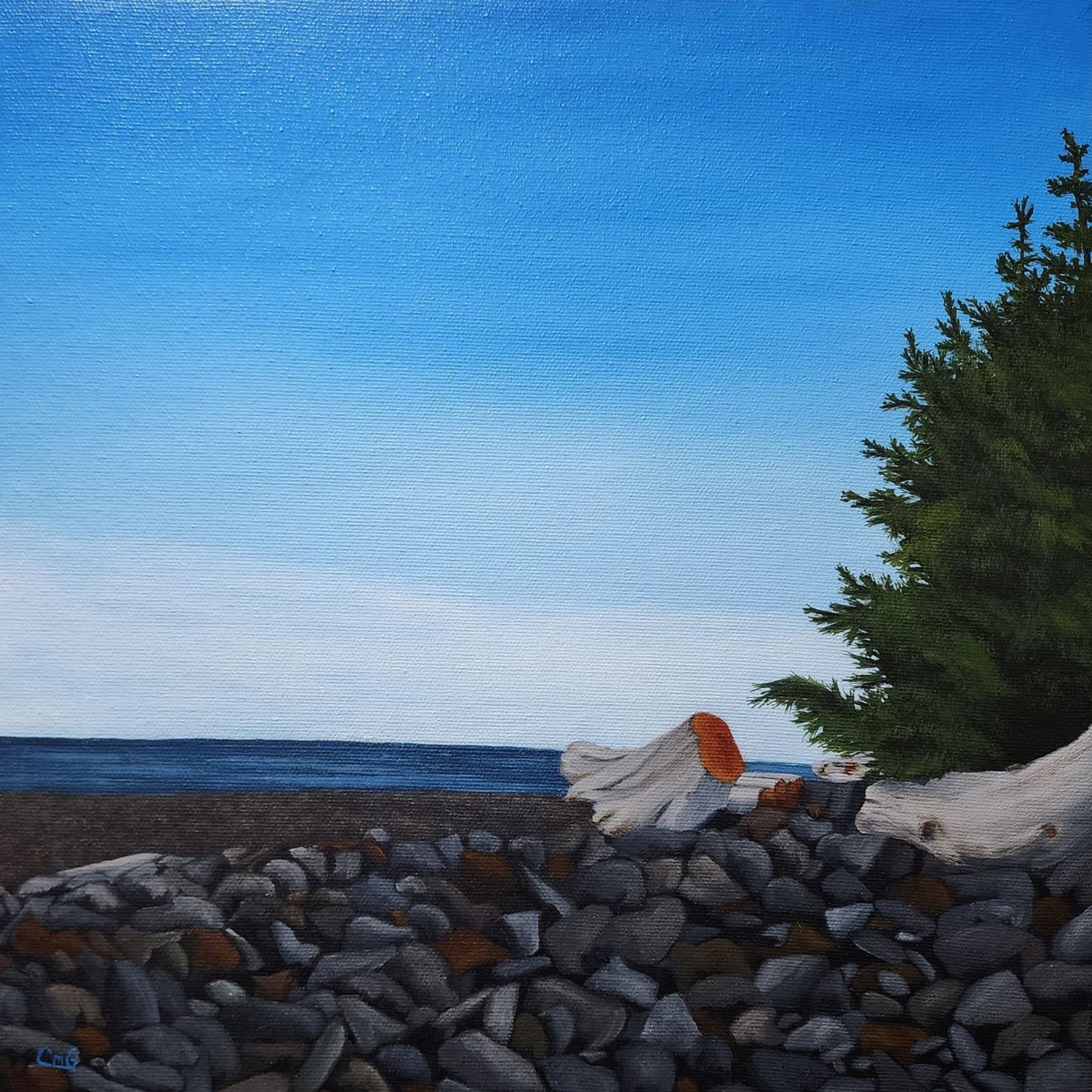 Original Art Square Greeting Cards (Blank) 5.25"x5.25" full image