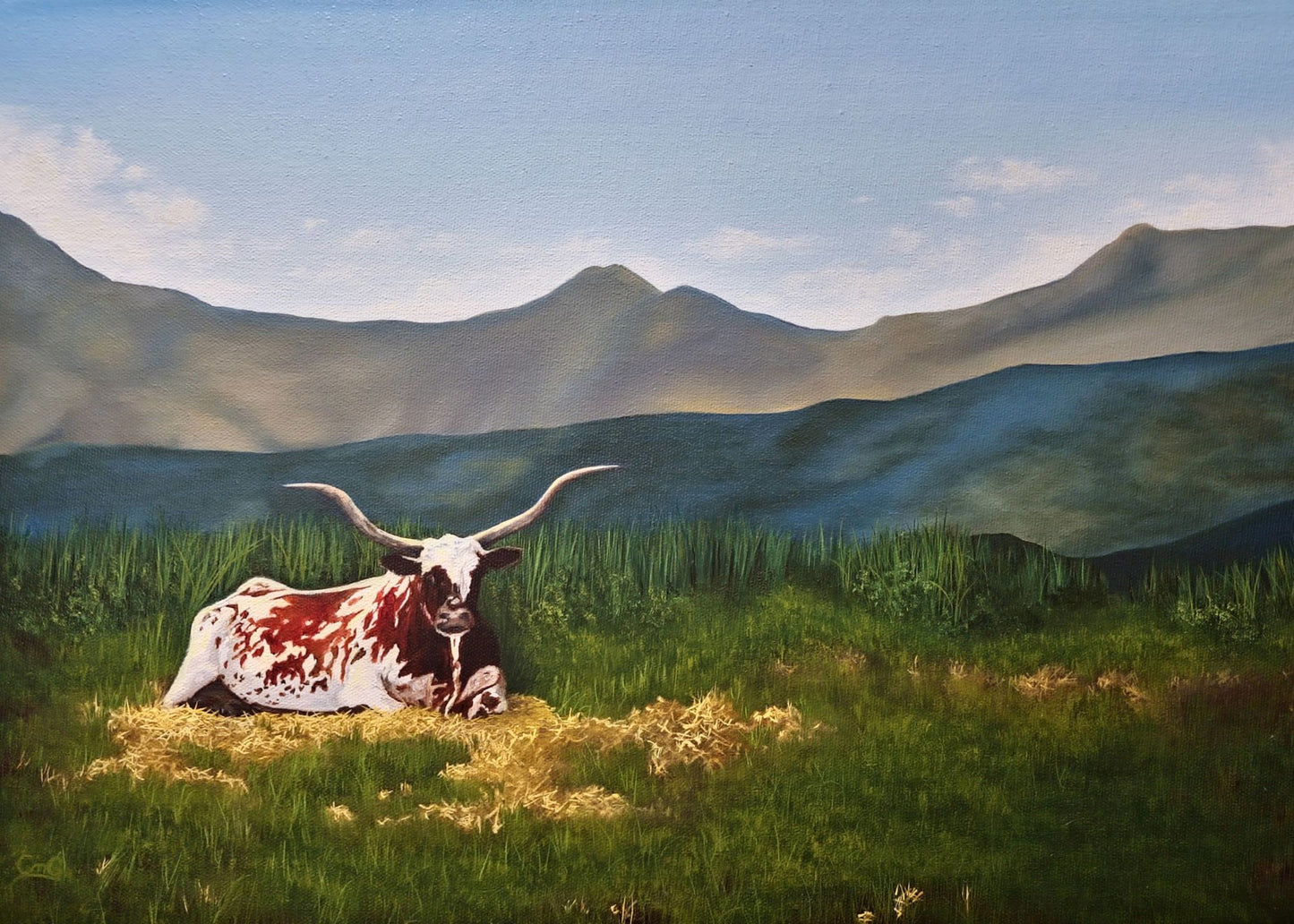 Original Art Greeting Cards (Blank) 5"x7" card -full image cover