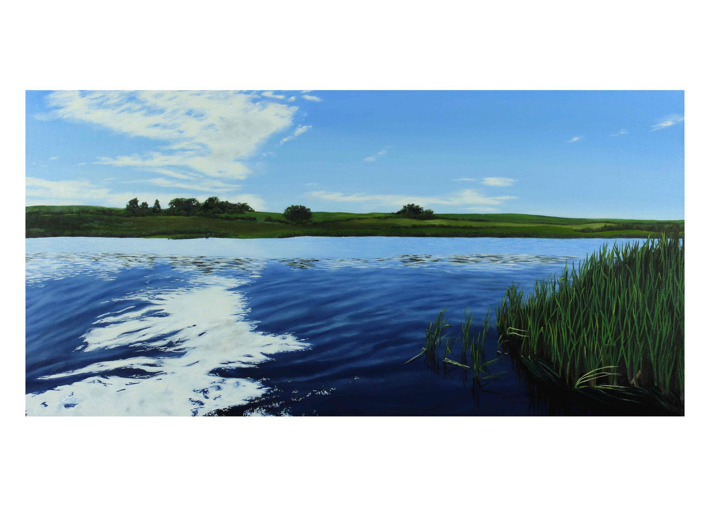 Harmony From Above Original Art Greeting Card