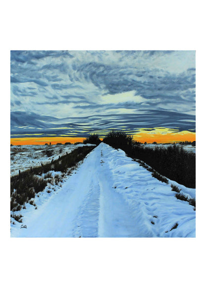 Promise Of A New Day Original Art Greeting Card